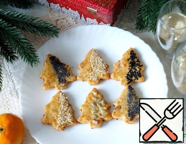 Cheese Cookies "Christmas Trees" Recipe