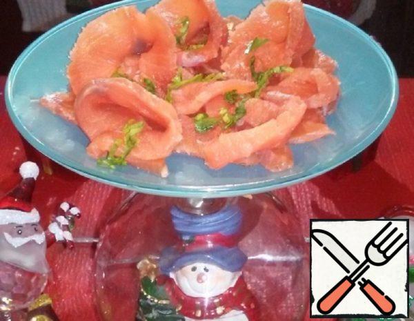 Salted Red Fish with Orange Zest Recipe