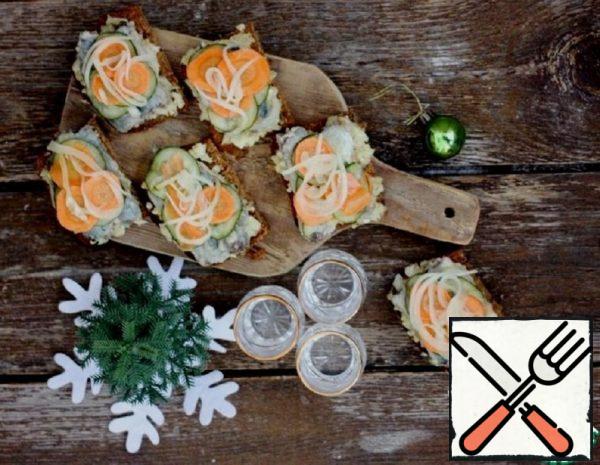 Lampreys in Marinade with Vegetables Recipe