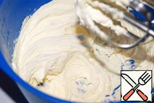 Beat the butter until white, and beat for at least 5 minutes.