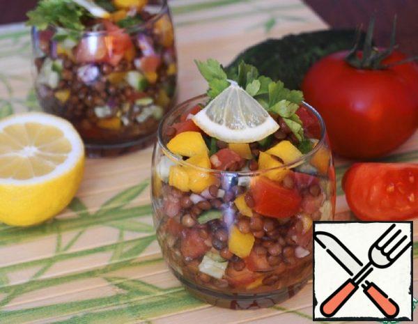 Lentil and Vegetable Salad Recipe