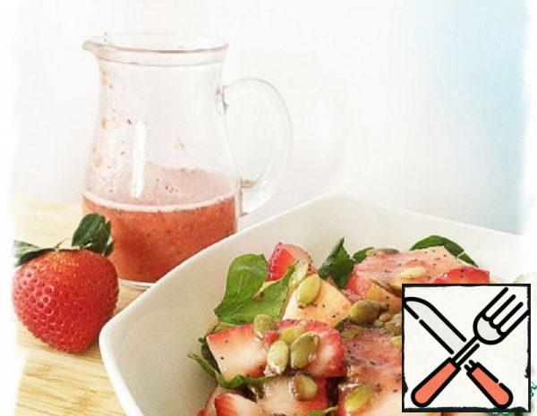 Fruit and Spinach Salad with Strawberry Dressing Recipe