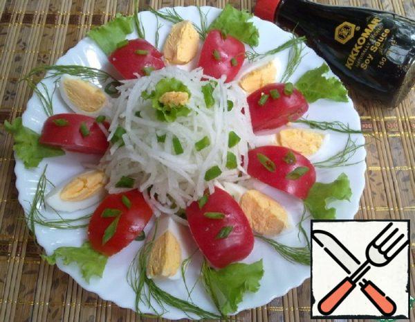 Vegetable Salad with Daikon Recipe