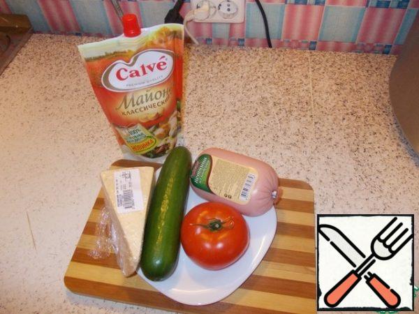 Prepare the necessary products.