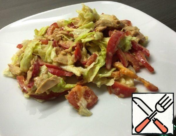 Tuna Salad with Curry Sauce Recipe