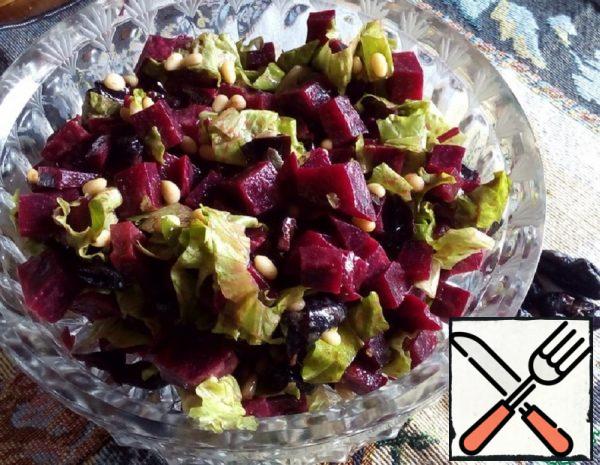 Beetroot Salad with Prunes Recipe