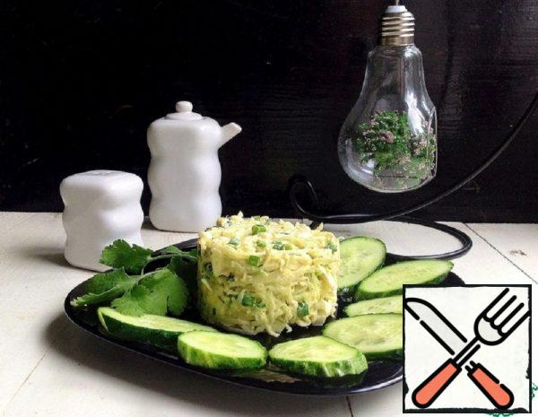 Salad with Green Radish Recipe