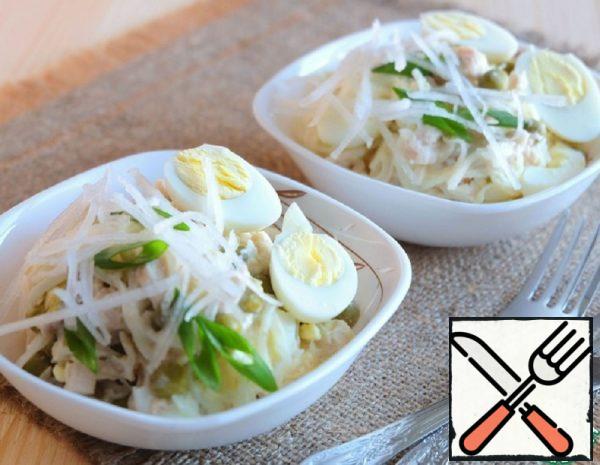 Salad with Daikon and Chicken Recipe