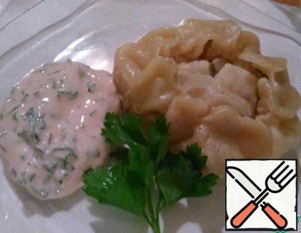 Mantu with Fish Recipe