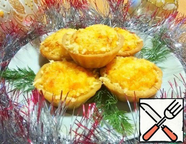 Tartlets with Cheese and Onion Filling Recipe