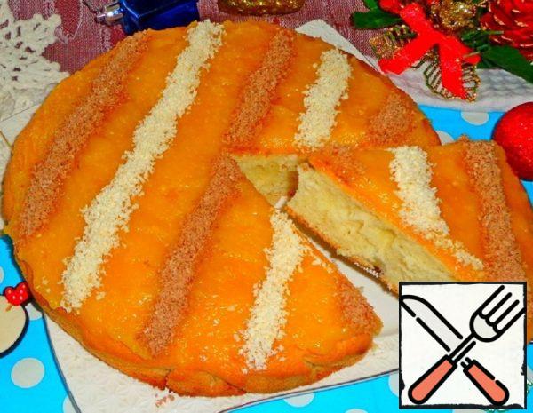 Apple Pie with Custard Tangerine Creme Recipe