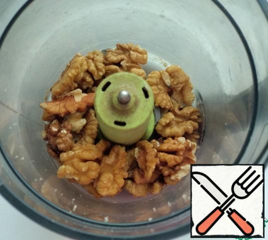 Chop the nuts, too.