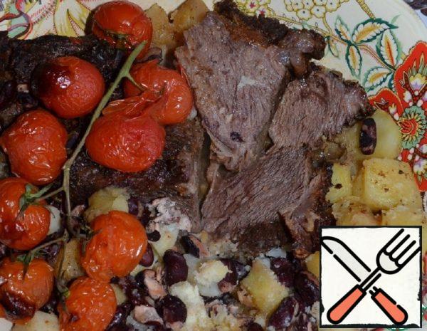 Meat with Beans and Potatoes "Holiday" Recipe
