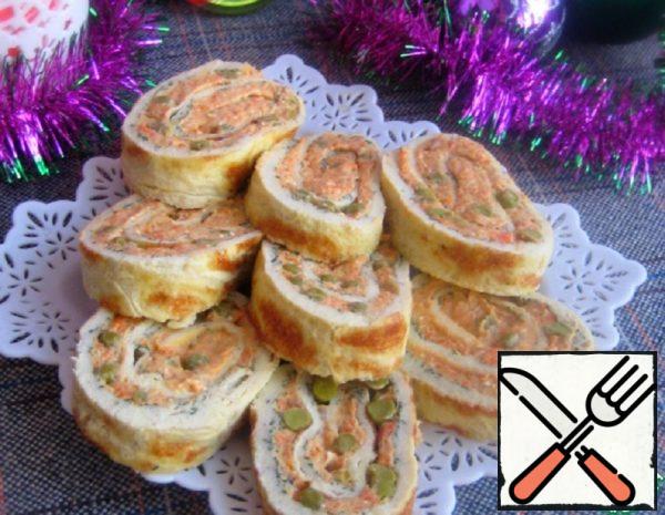 Egg Roll with Herring Filling Recipe