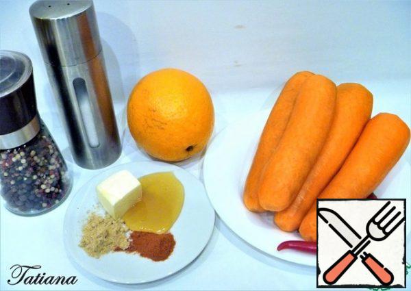 Carrot side dish products: