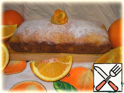 Wheat-rice cake "orange" is ready!!!