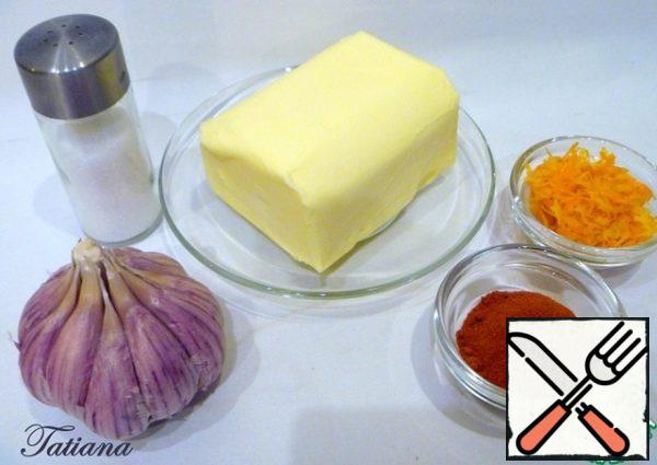 Products for the preparation of aromatic butter: