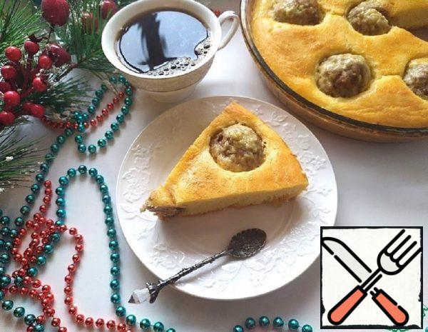 Aspic Pie with Meat Meatballs Recipe