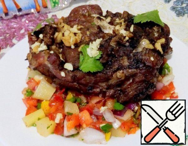Lamb Neck with Salsa Sauce Recipe