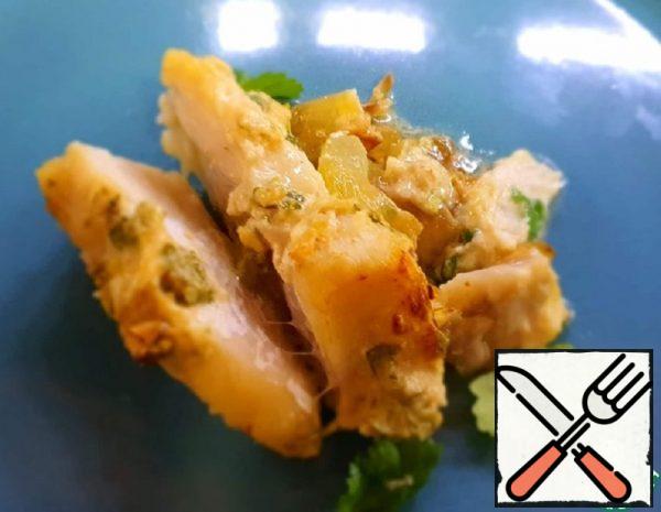 Fish with Orange Tahini Recipe