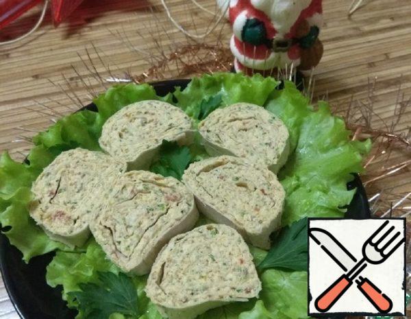 Roll with Chicken Liver Pate Recipe