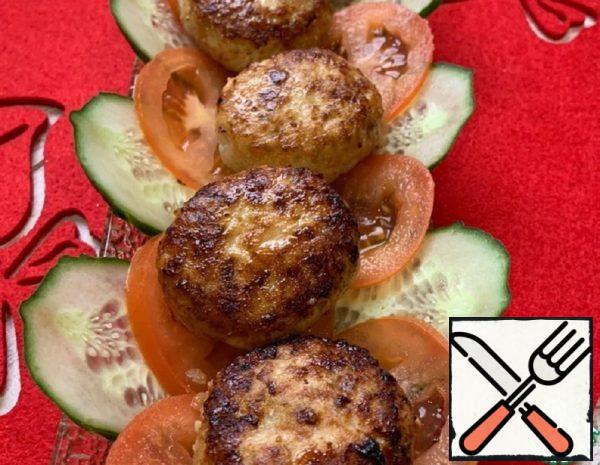 Curd and Meat Cutlets Recipe