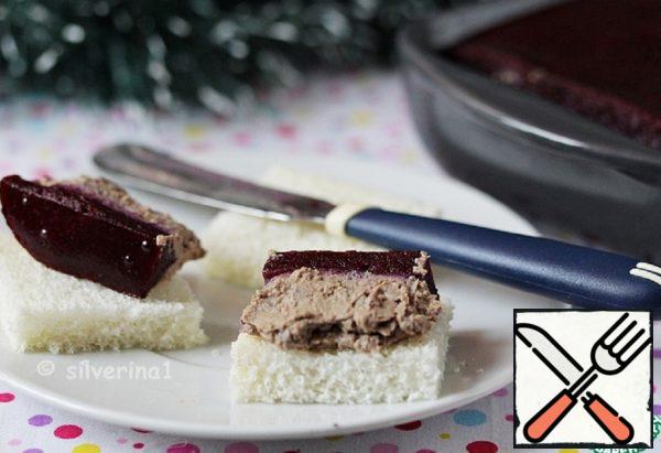 Pate with Whipped Berry Jelly Recipe