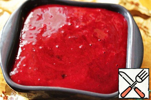 Immediately put the whipped puree on the pate and refrigerate until completely solidified.