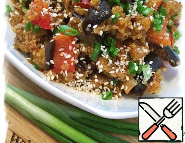 Warm Spicy Salad in Asian style Recipe