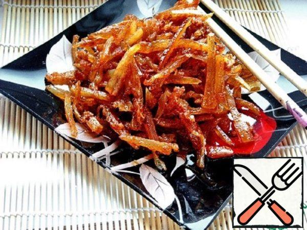 Korean-style dried Pollock Snack Recipe