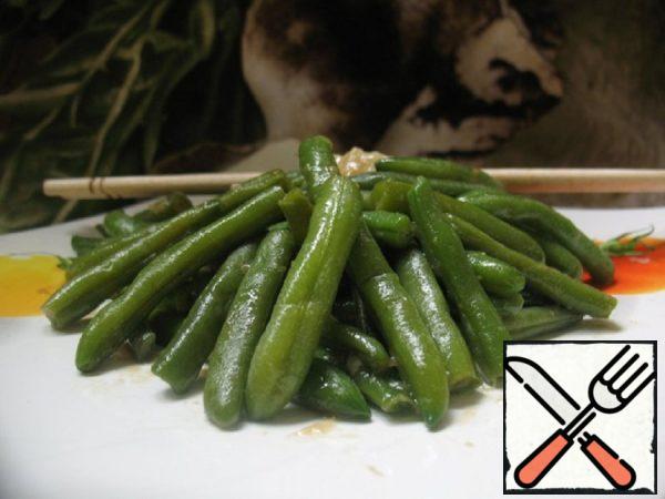 Green Bean pods in Chinese Recipe