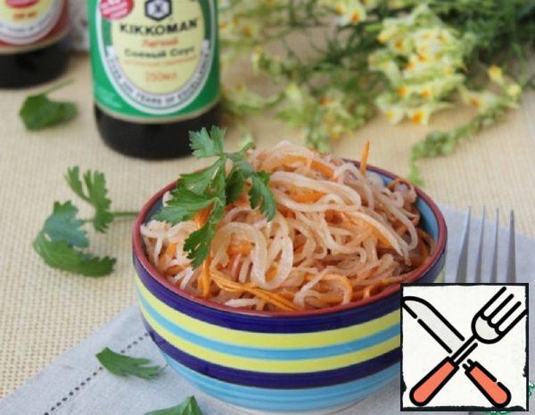 Salad with Daikon Recipe
