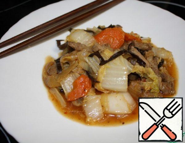 Chinese Cabbage with Pork Recipe