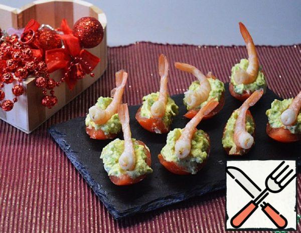 Tomato and Shrimp Snacks Recipe