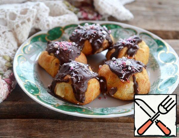 Custard Cakes-Rolls with Custard Cream Recipe