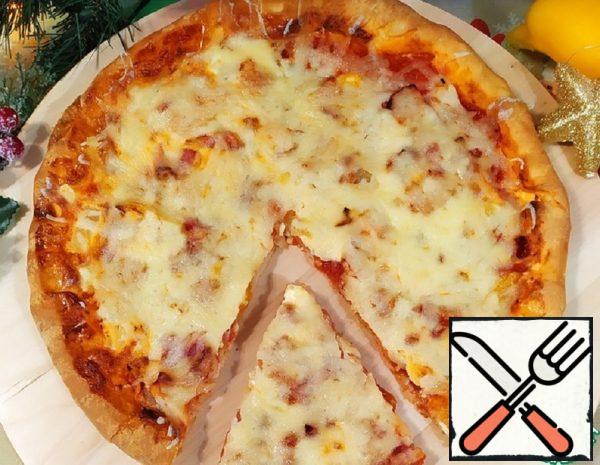 Pizza with Lecho in Bulgarian Recipe