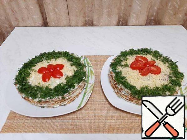 I got 2 cakes.