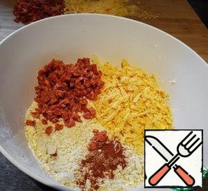 Add all other products and mix with a spatula.
