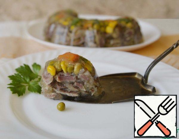 Aspic from Chicken Stomachs Recipe