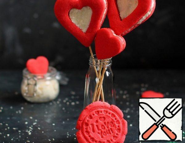 Sandwich Cookies "Red Velvet" Recipe