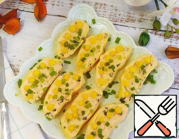 Cheese Rolls with Corn Recipe