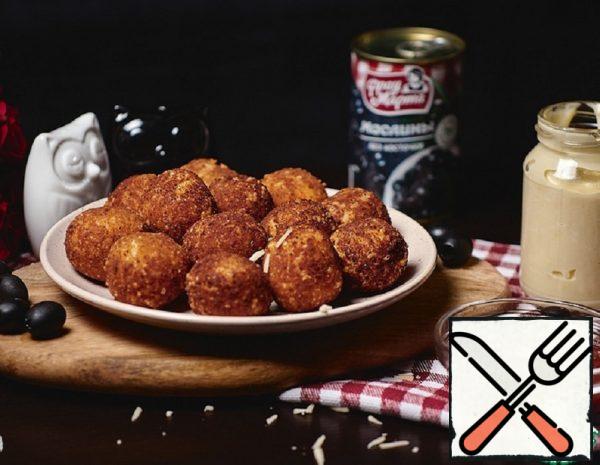 Cheese Balls with Olives Recipe