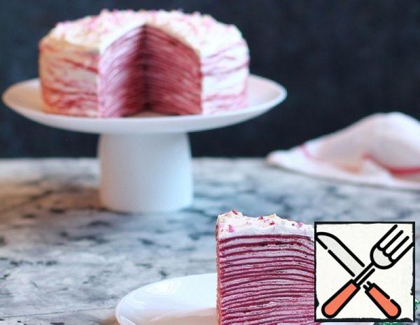 Pancake Cake "Red velvet" Recipe