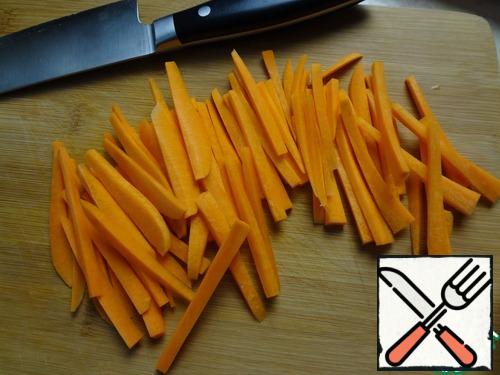 Carrot straws.