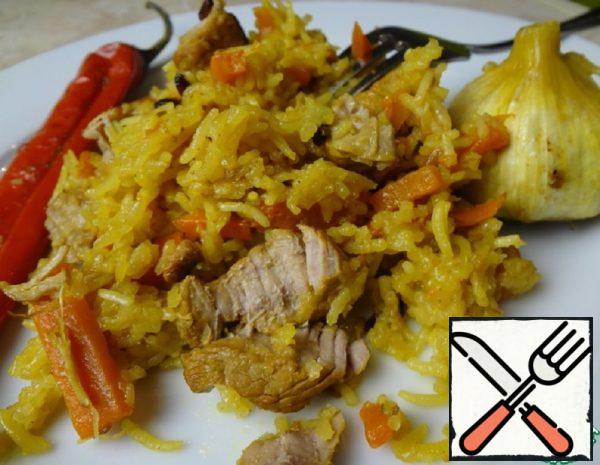 Pilaf with Meat Recipe