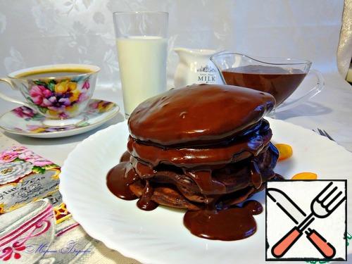 Enjoy with a Cup of coffee! Very tasty with a glass of milk. Pancakes can also be served as an Express dessert with ice cream and fruit!