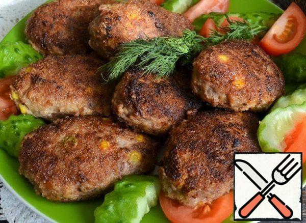 Cutlets with Legumes Recipe