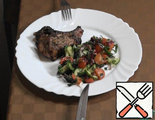 Pork Loin in Greek "Brizoles" Recipe