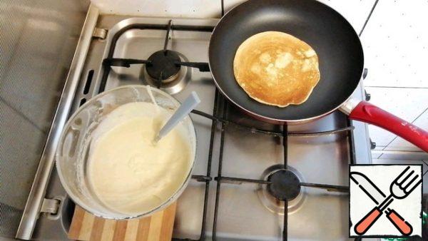 Fry on both sides for about 2 minutes.