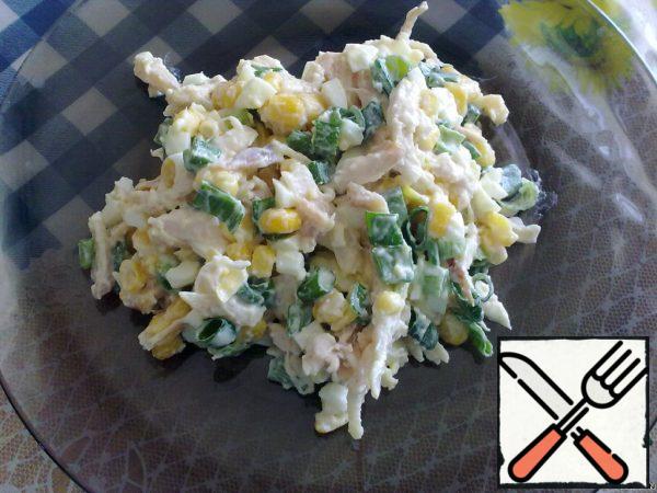 Salad with smoked Chicken Breast Recipe